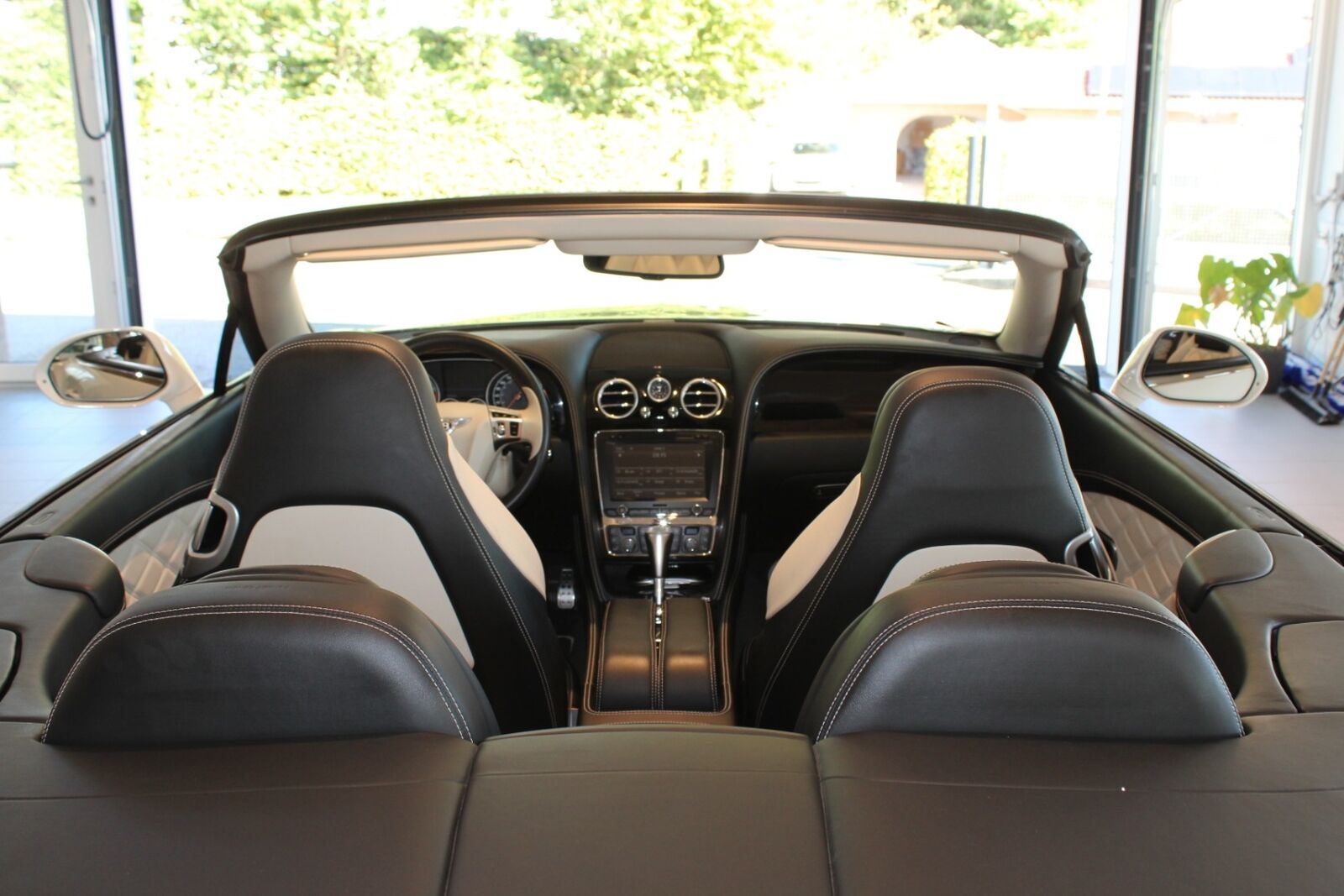 Bentley Continental GT 6,0 W12 Convertible Speed aut. 2d, Hvid